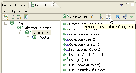 Sort members by the defining type in the type hierarchy